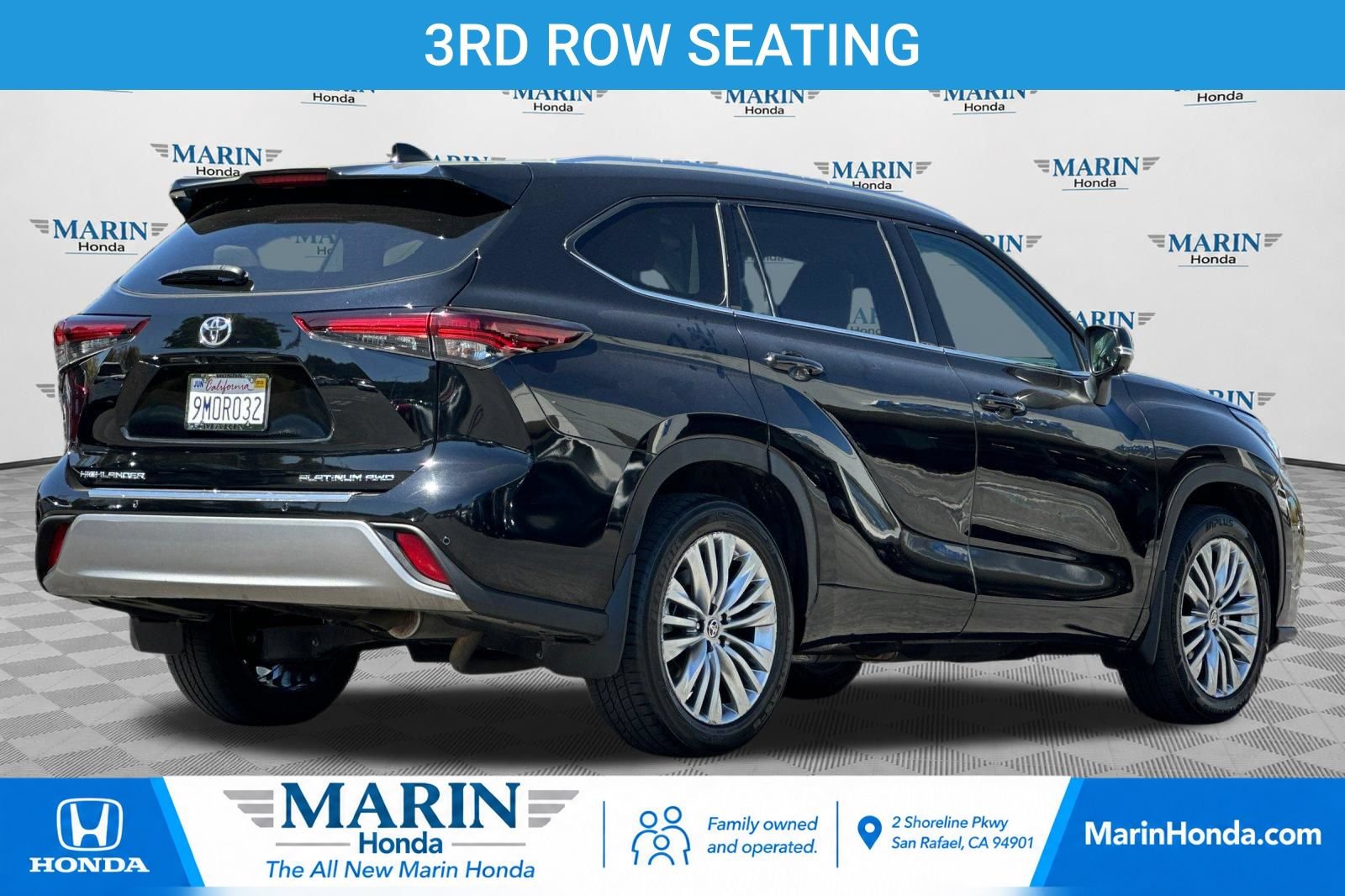Used 2024 Toyota Highlander Platinum AWD/4WD image 3
