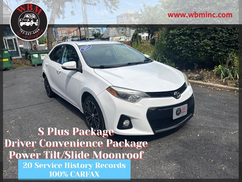 Used 2015 Toyota Corolla S w/ Driver Convenience Package FWD image 1