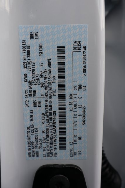 New 2025 Ford F150 Lariat w/ Equipment Group 502A High image 49