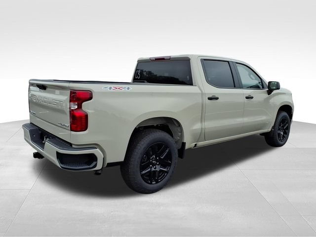 New 2026 Chevrolet Silverado 1500 Custom w/ Turbomax Blackout Package AWD/4WD image 3