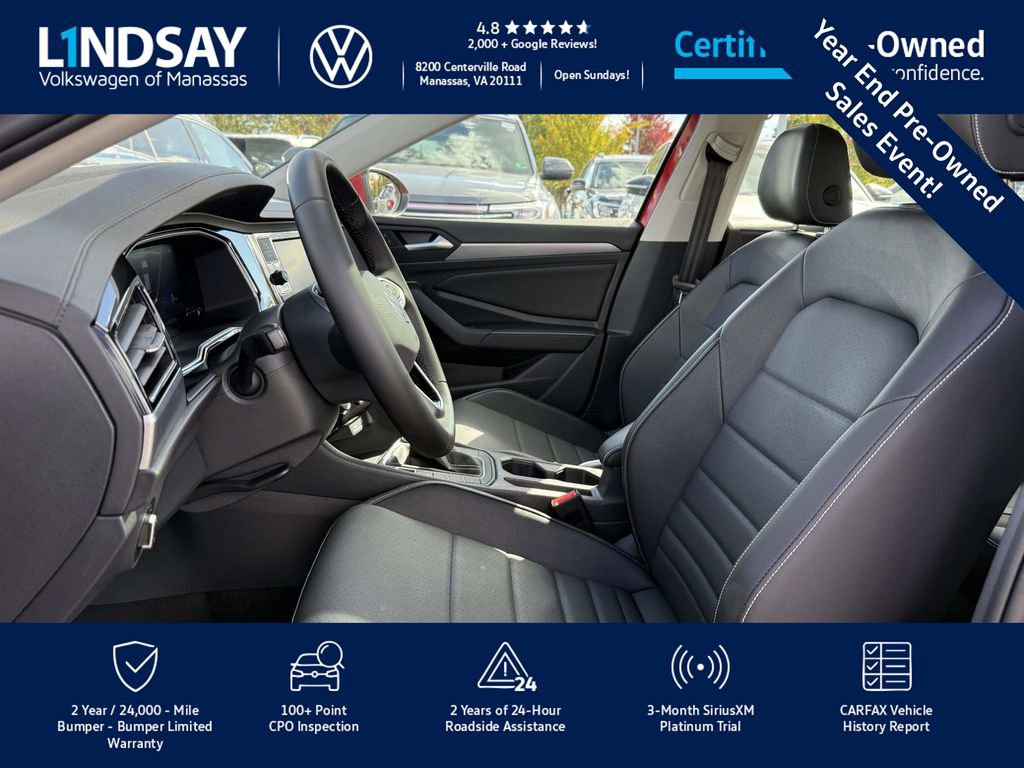 Certified 2024 Volkswagen Jetta SE w/ Panoramic Sunroof Package image 11