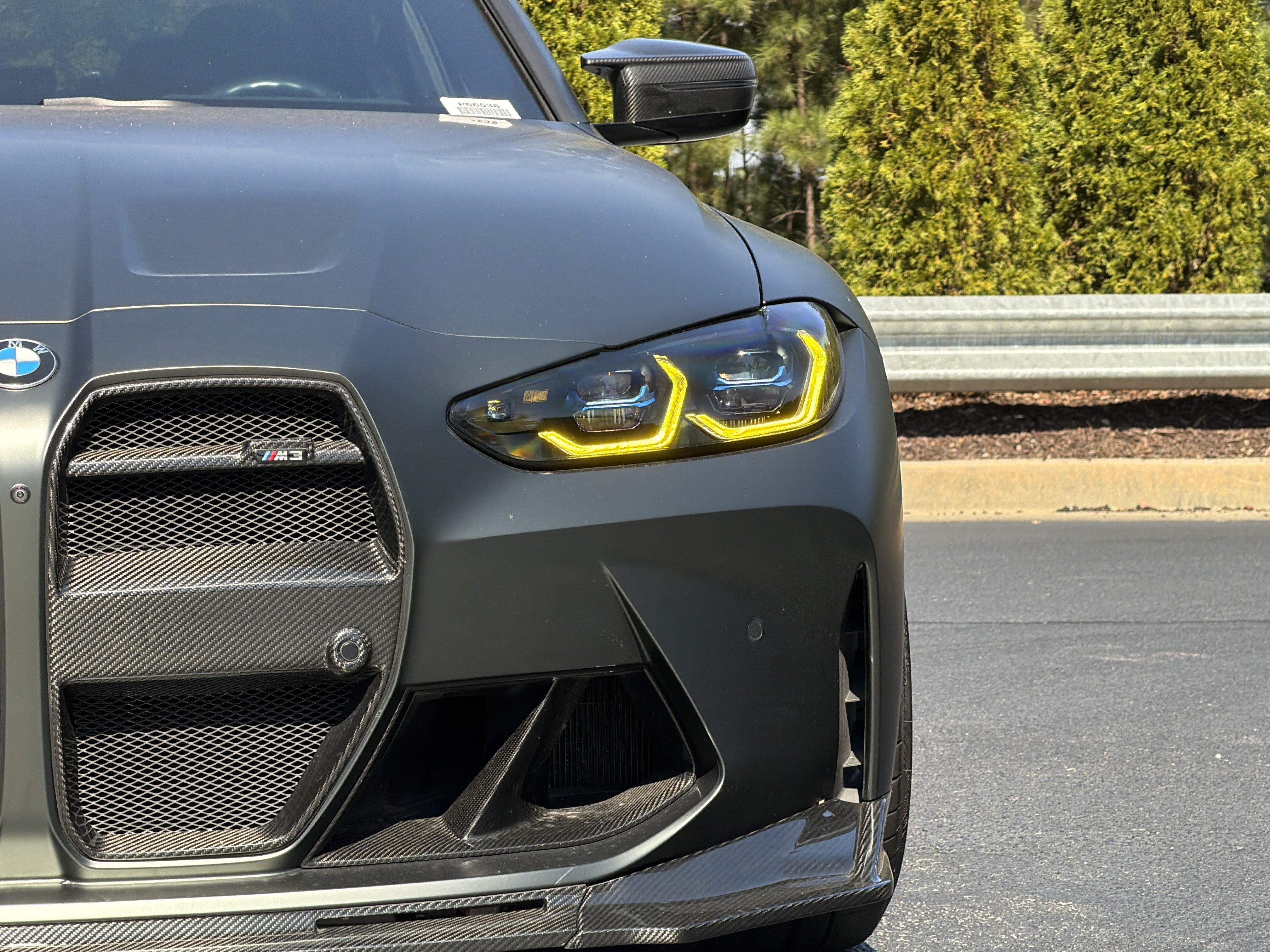 Used 2024 BMW M3 w/ M Carbon Exterior Package RWD image 19
