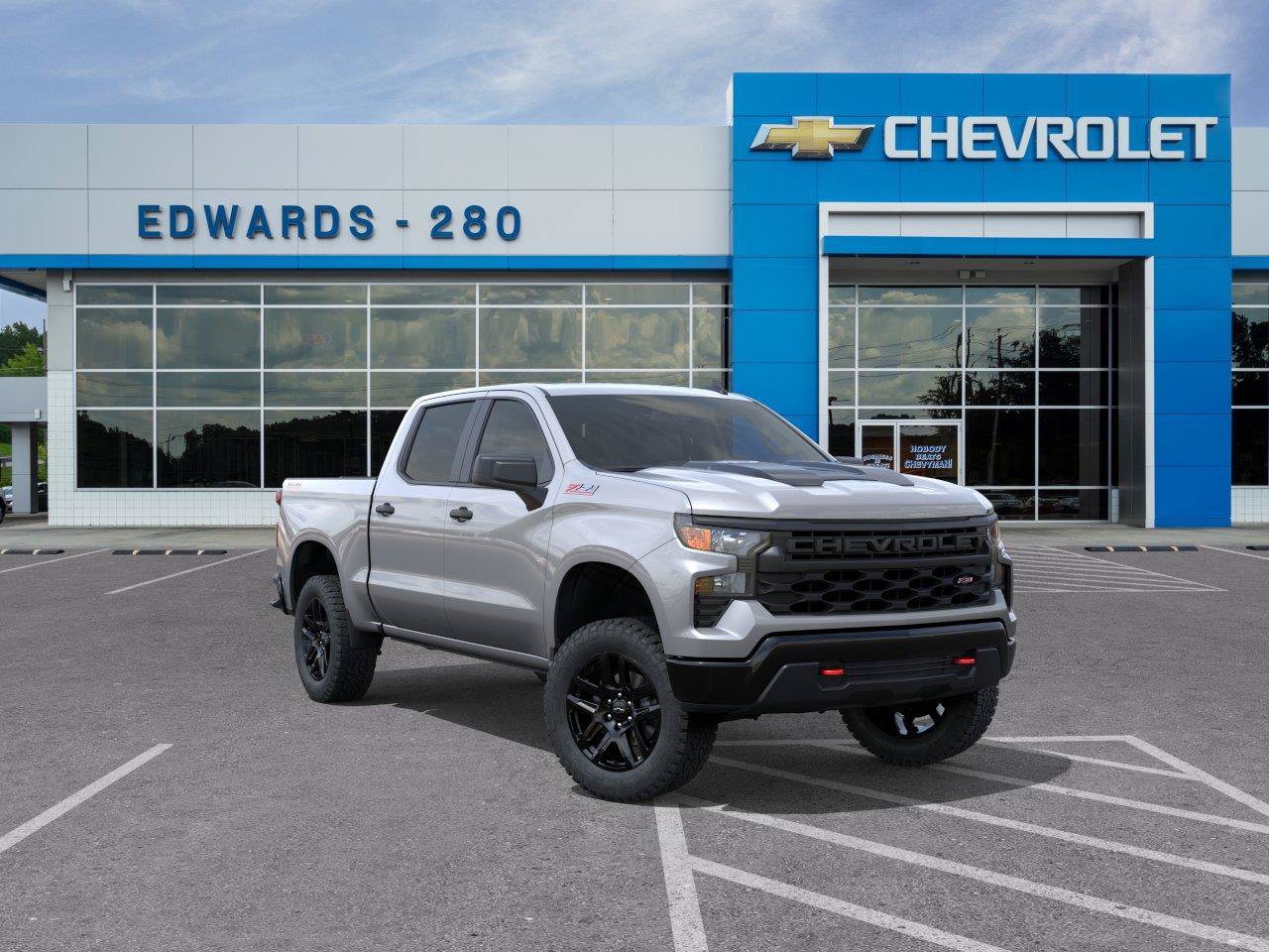 New 2026 Chevrolet Silverado 1500 Custom Trail Boss AWD/4WD image 1
