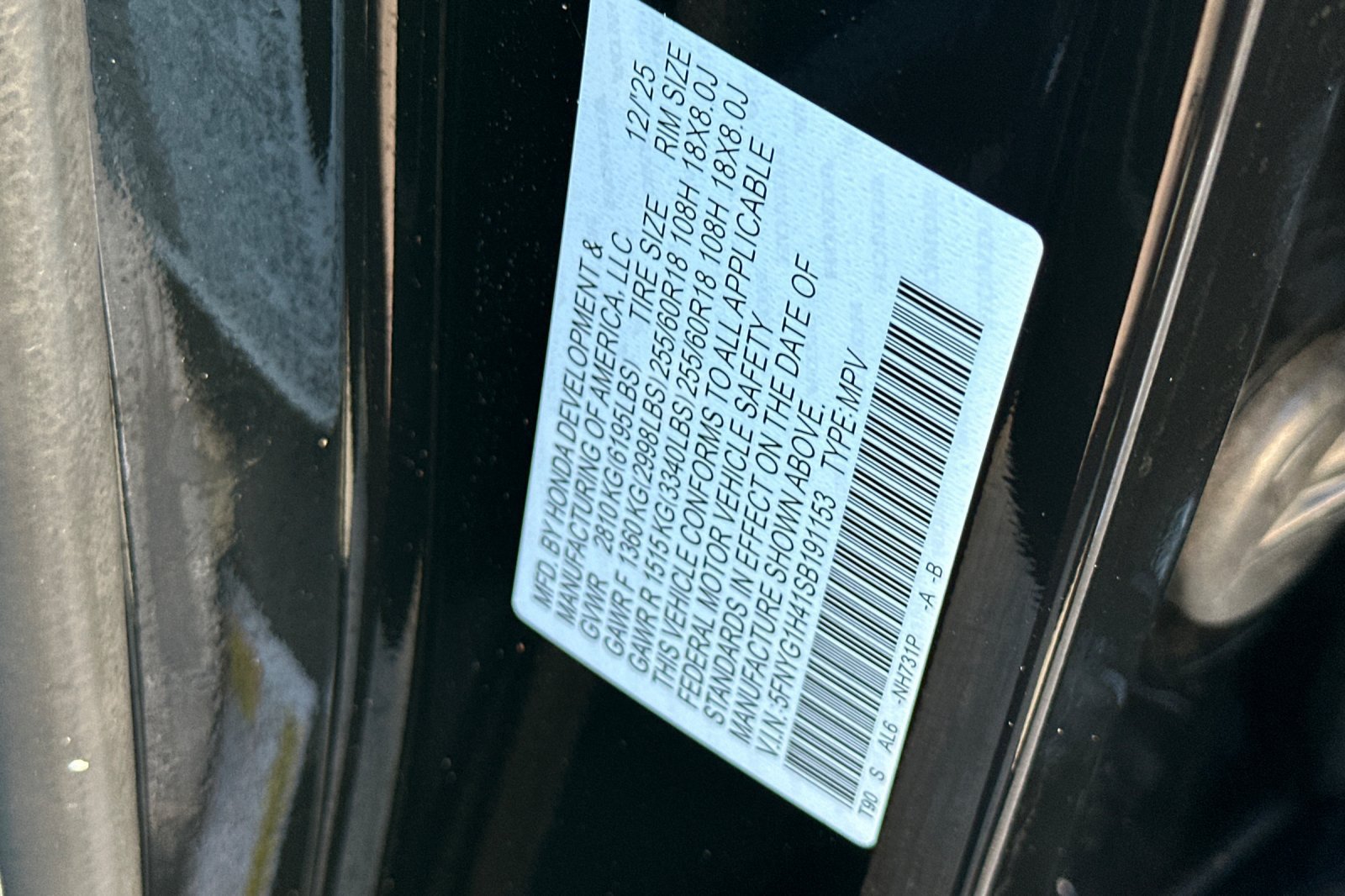 Used 2025 Honda Pilot EX-L image 30