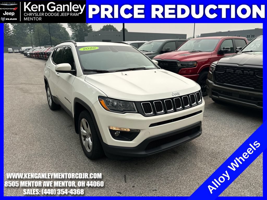 Used 2020 Jeep Compass Latitude w/ Cold Weather Group AWD/4WD image 1
