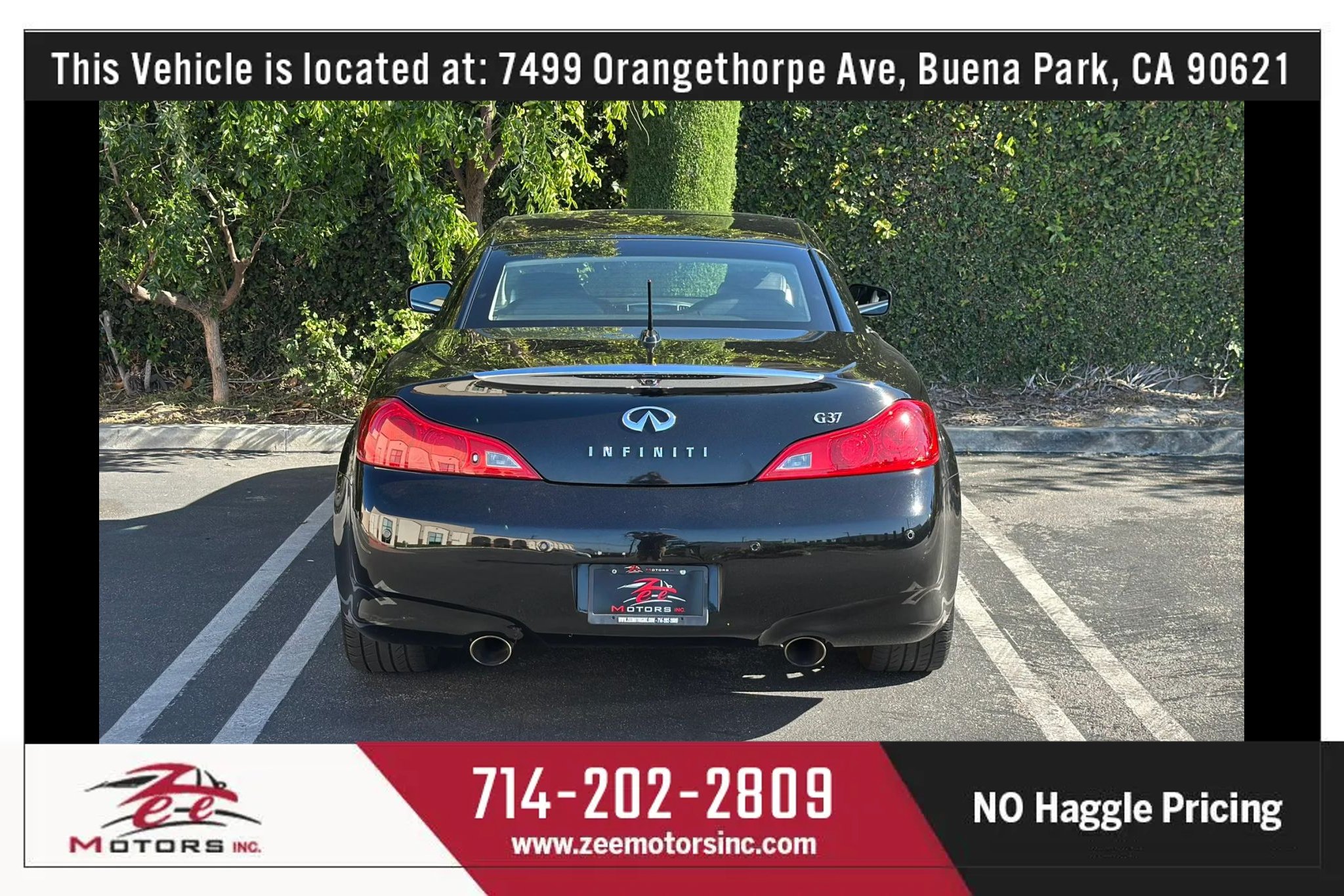 Used 2012 INFINITI G37 Convertible w/ Premium Pkg RWD image 8