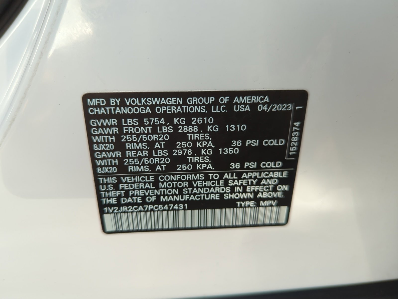 Used 2023 Volkswagen Atlas SE w/ Panoramic Sunroof Package image 25