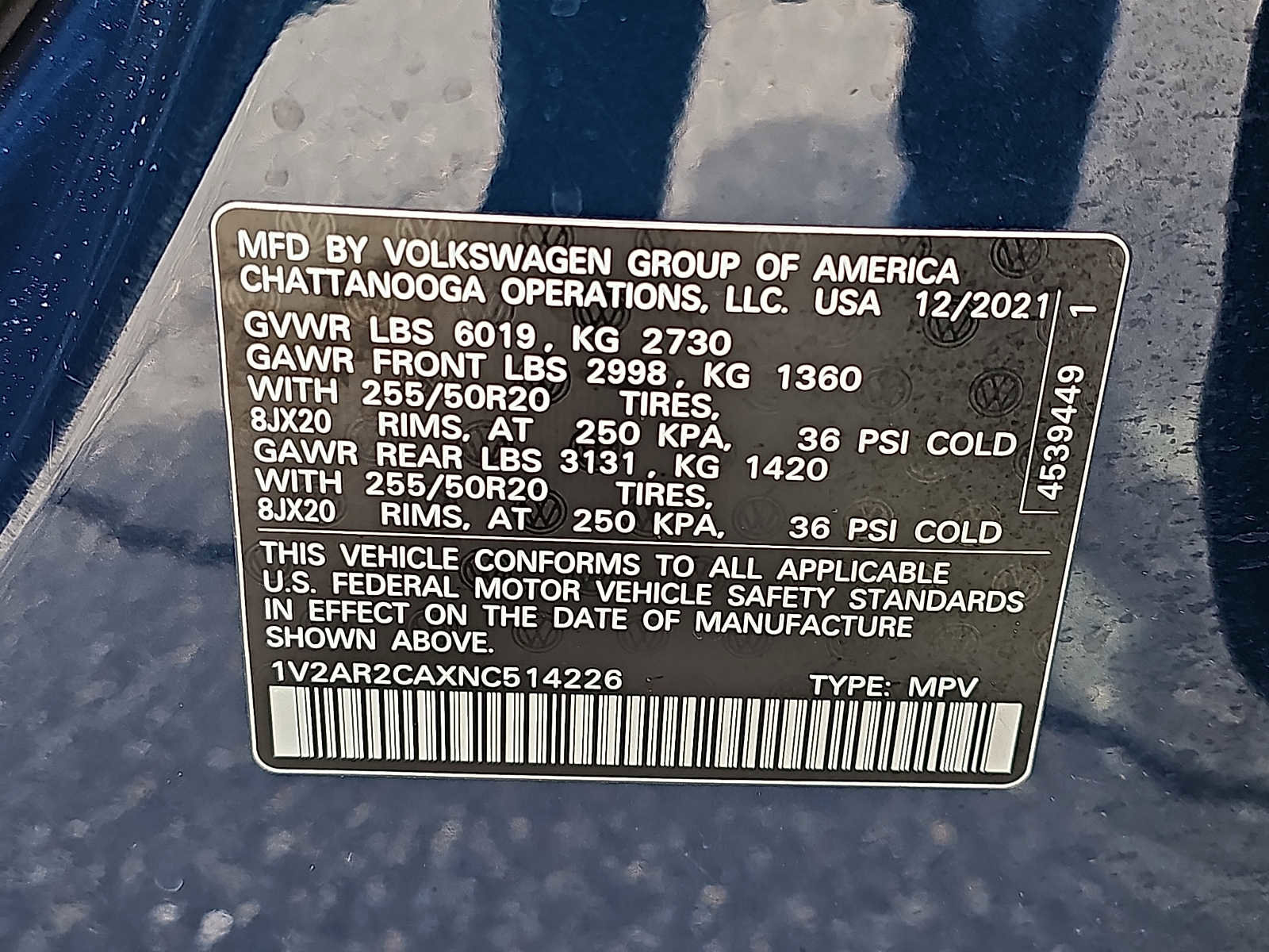 Used 2022 Volkswagen Atlas SEL R-Line image 30