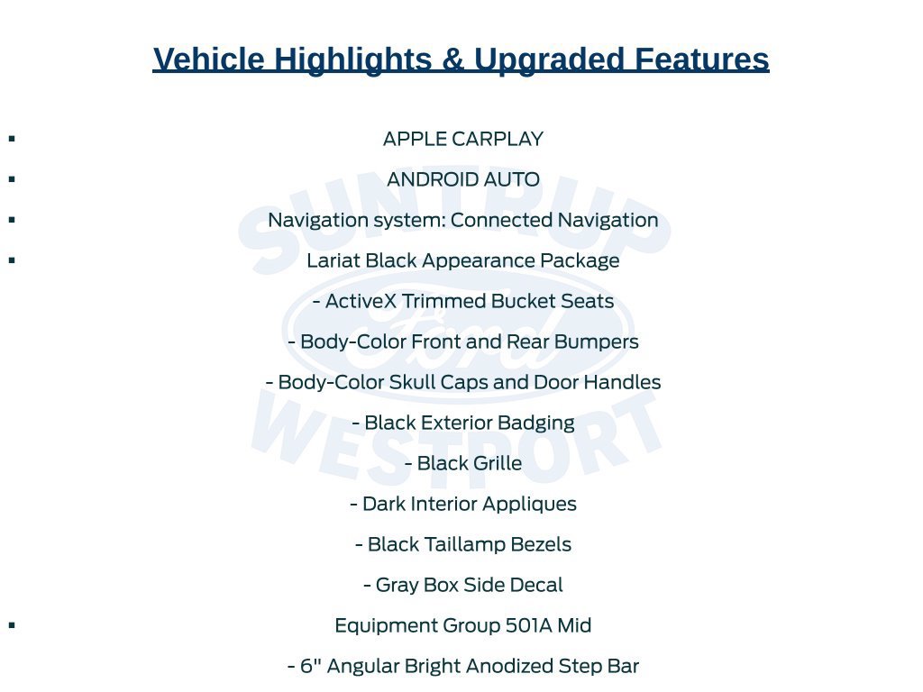 New 2026 Ford F150 Lariat w/ Equipment Group 501A Mid AWD/4WD image 7