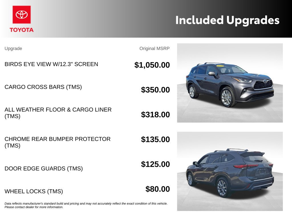 Certified 2022 Toyota Highlander Limited AWD/4WD image 12