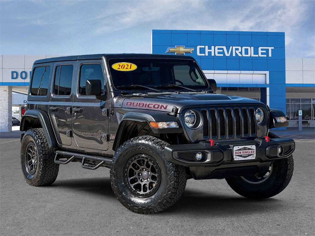 Used 2021 Jeep Wrangler Unlimited Rubicon w/ Xtreme Recon 35" Tire Package