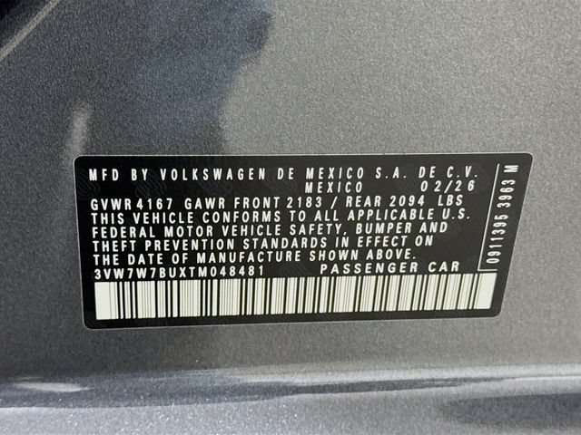 New 2026 Volkswagen Jetta SE FWD image 19