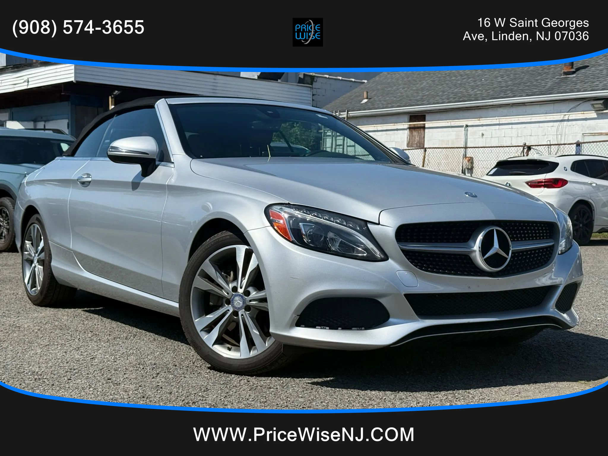 Used 2017 Mercedes-Benz C 300 4MATIC Cabriolet