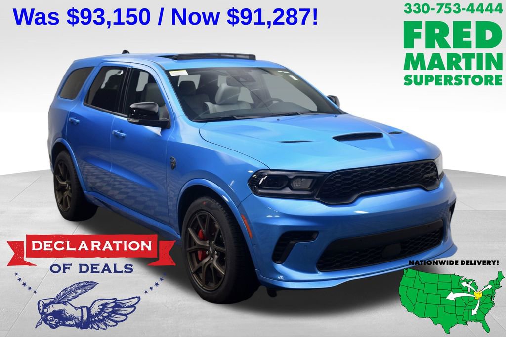 New 2026 Dodge Durango SRT Hellcat AWD/4WD image 1