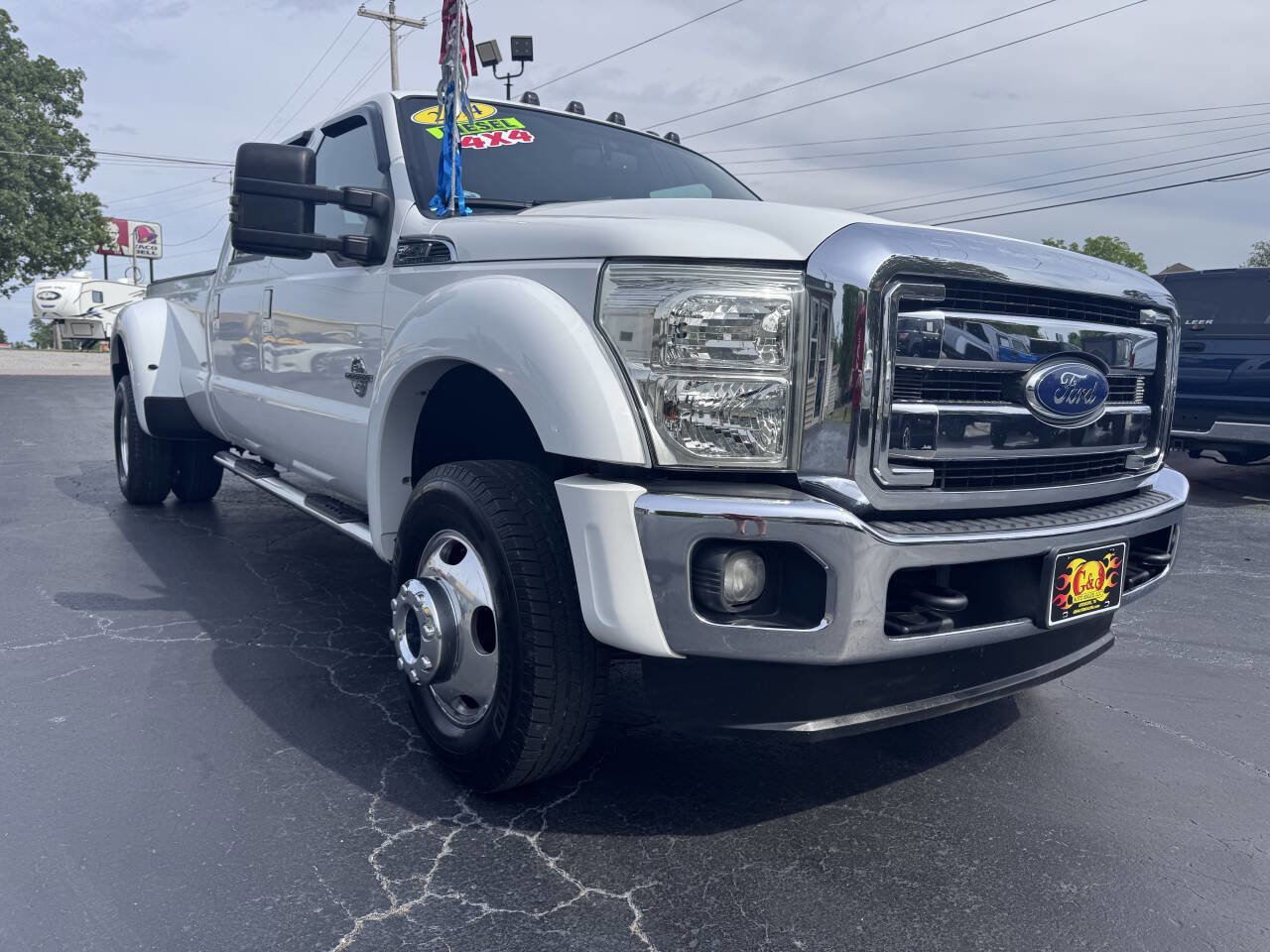Used 2014 Ford F450 Lariat w/ Lariat Ultimate Package AWD/4WD image 8