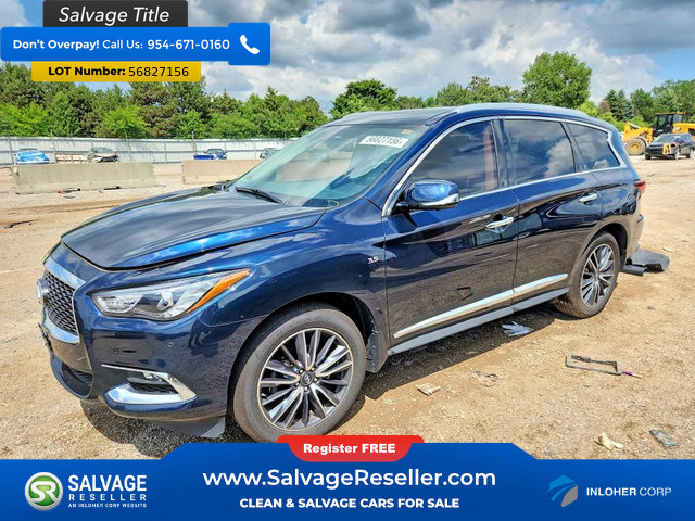 Used 2017 INFINITI QX60 Luxe w/ Premium Plus Package