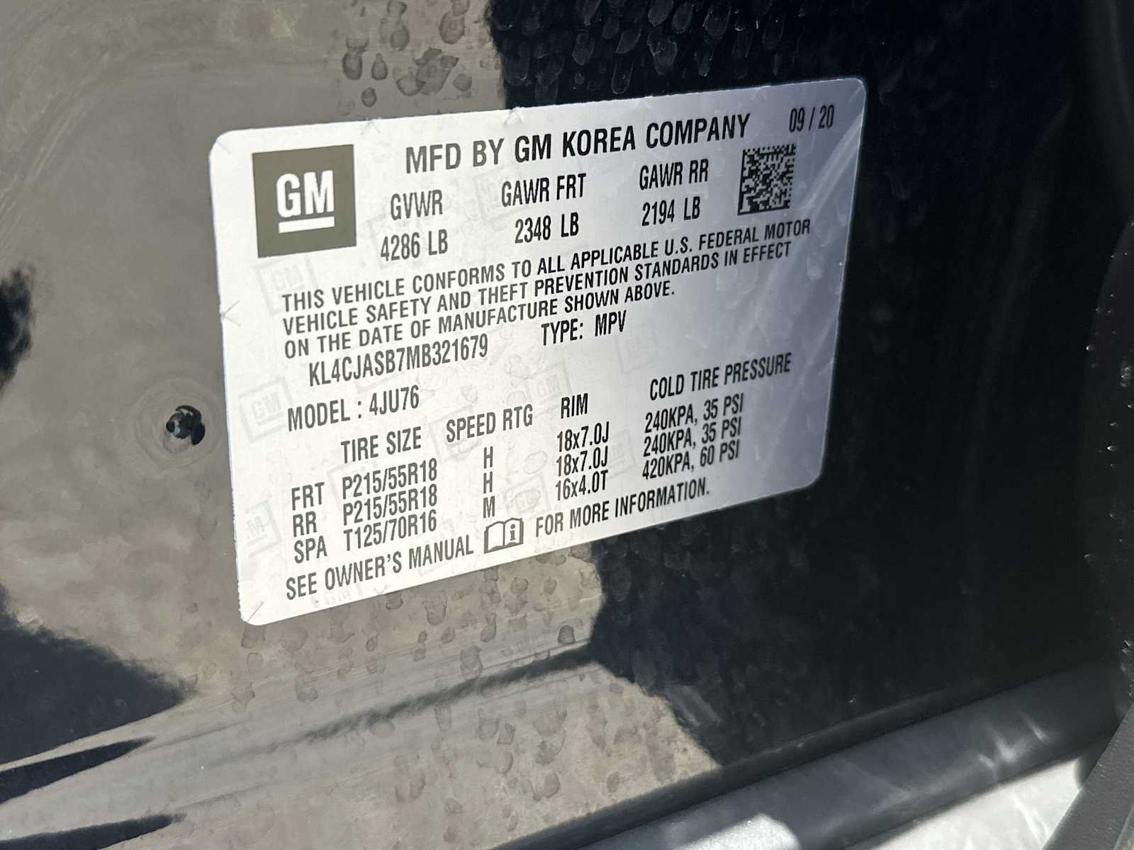 Certified 2021 Buick Encore Preferred w/ Safety Package FWD image 30