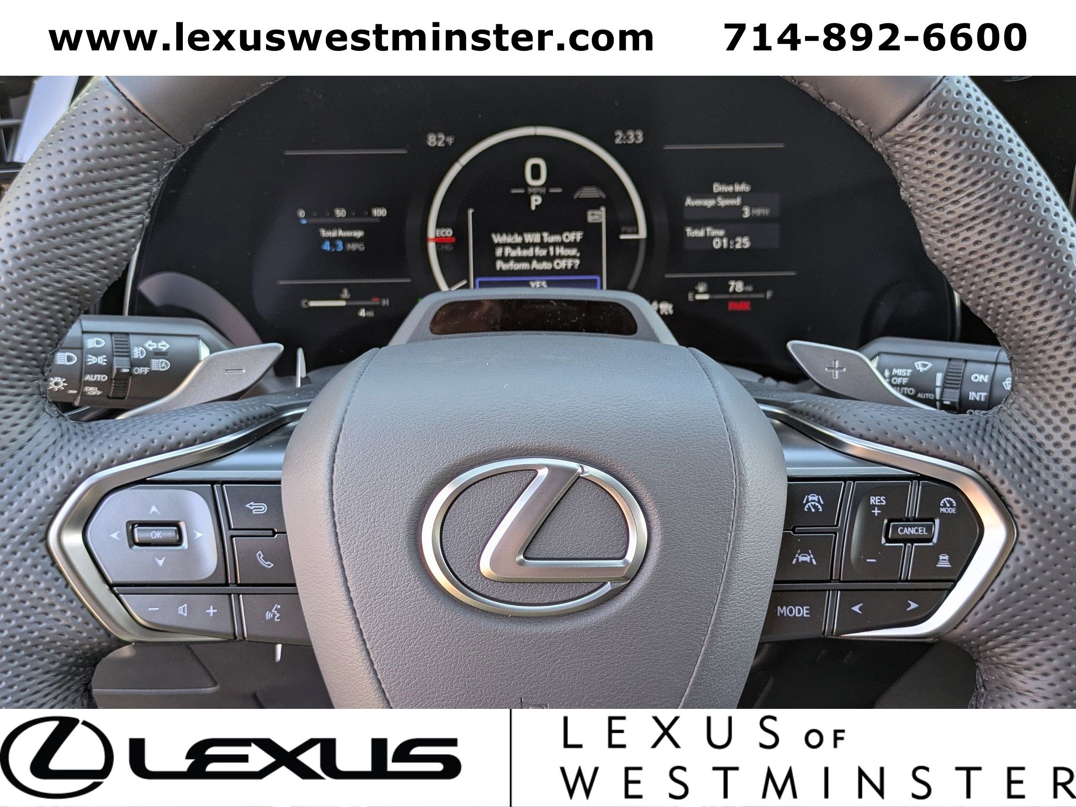 New 2026 Lexus TX 500h AWD image 15