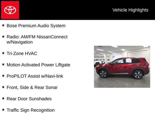 Used 2023 Nissan Rogue SL w/ SL Premium Package AWD/4WD image 10
