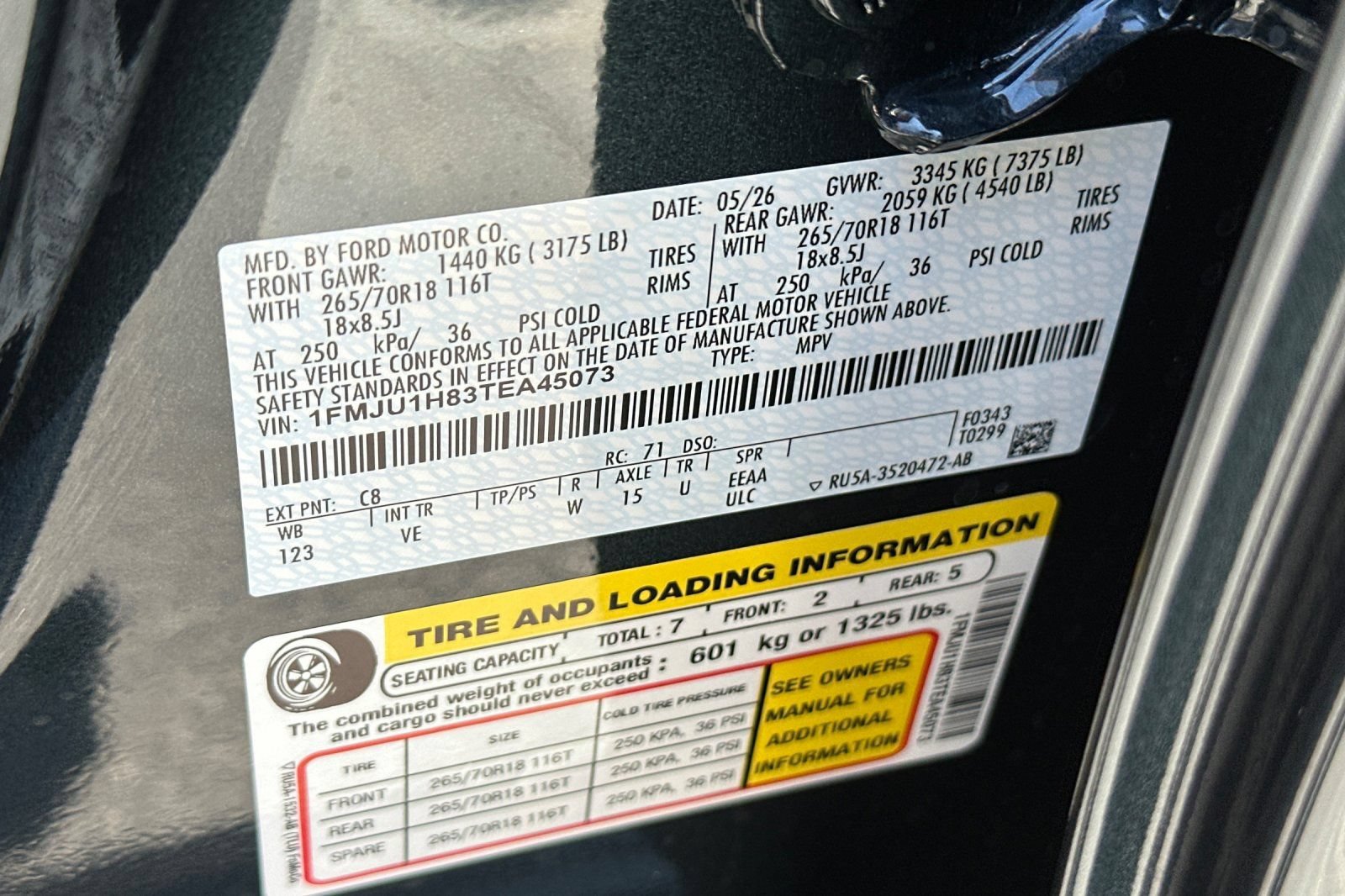 New 2026 Ford Expedition Active RWD image 29