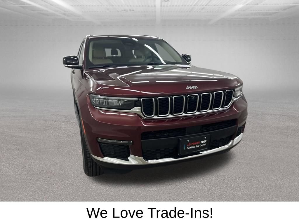 Used 2022 Jeep Grand Cherokee L Limited w/ Luxury Tech Group II AWD/4WD image 3