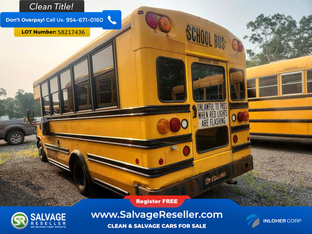 Used 2014 Chevrolet Express 3500 Extended w/ School Bus Package RWD image 4