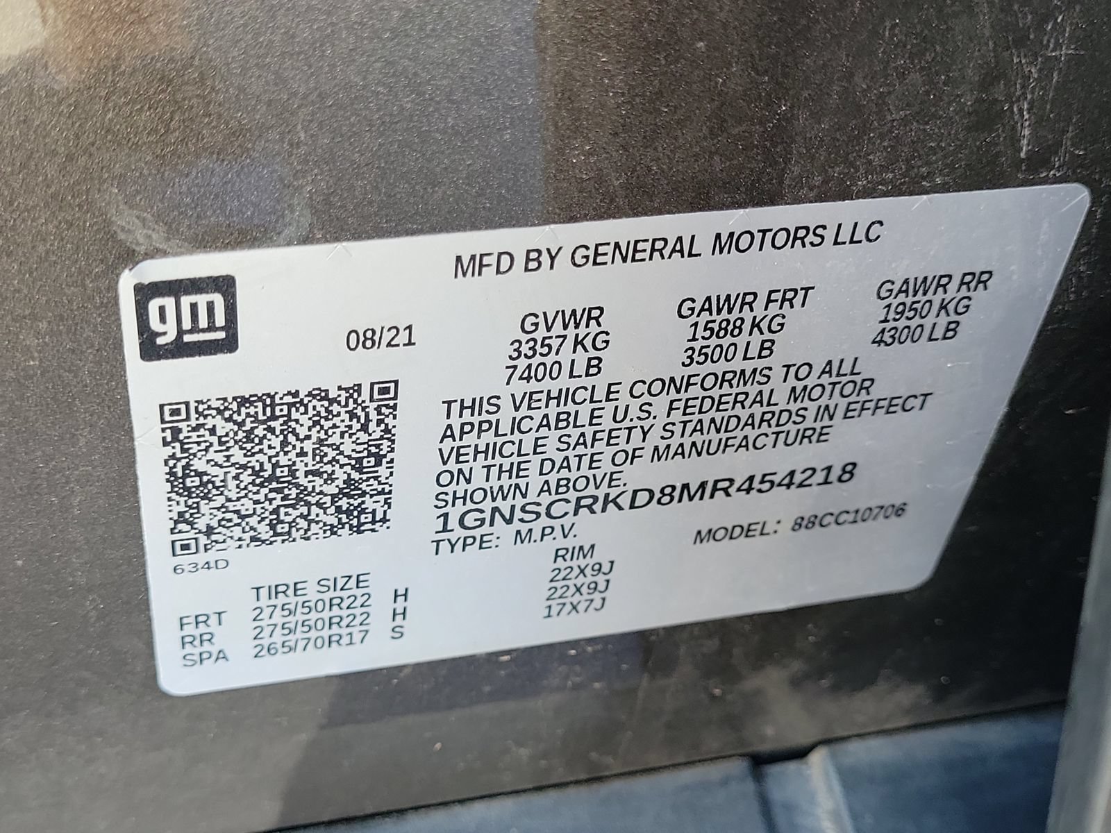 Used 2021 Chevrolet Tahoe RST RWD image 33