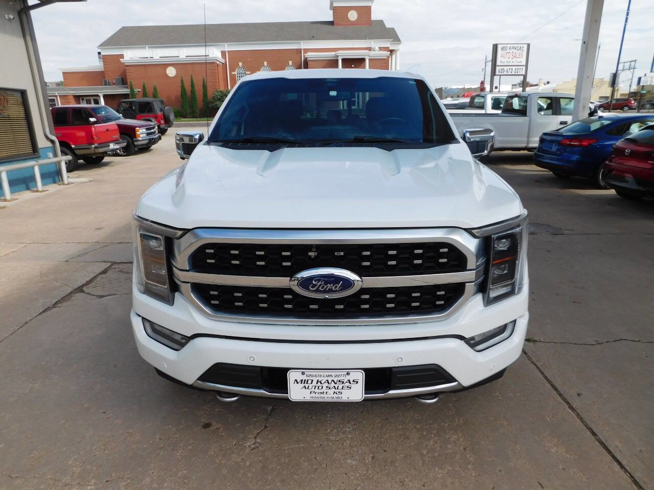 Used 2021 Ford F150 Platinum w/ Equipment Group 701A High image 2