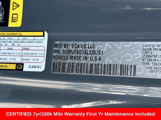 Used 2025 Jeep Gladiator Sport AWD/4WD image 31