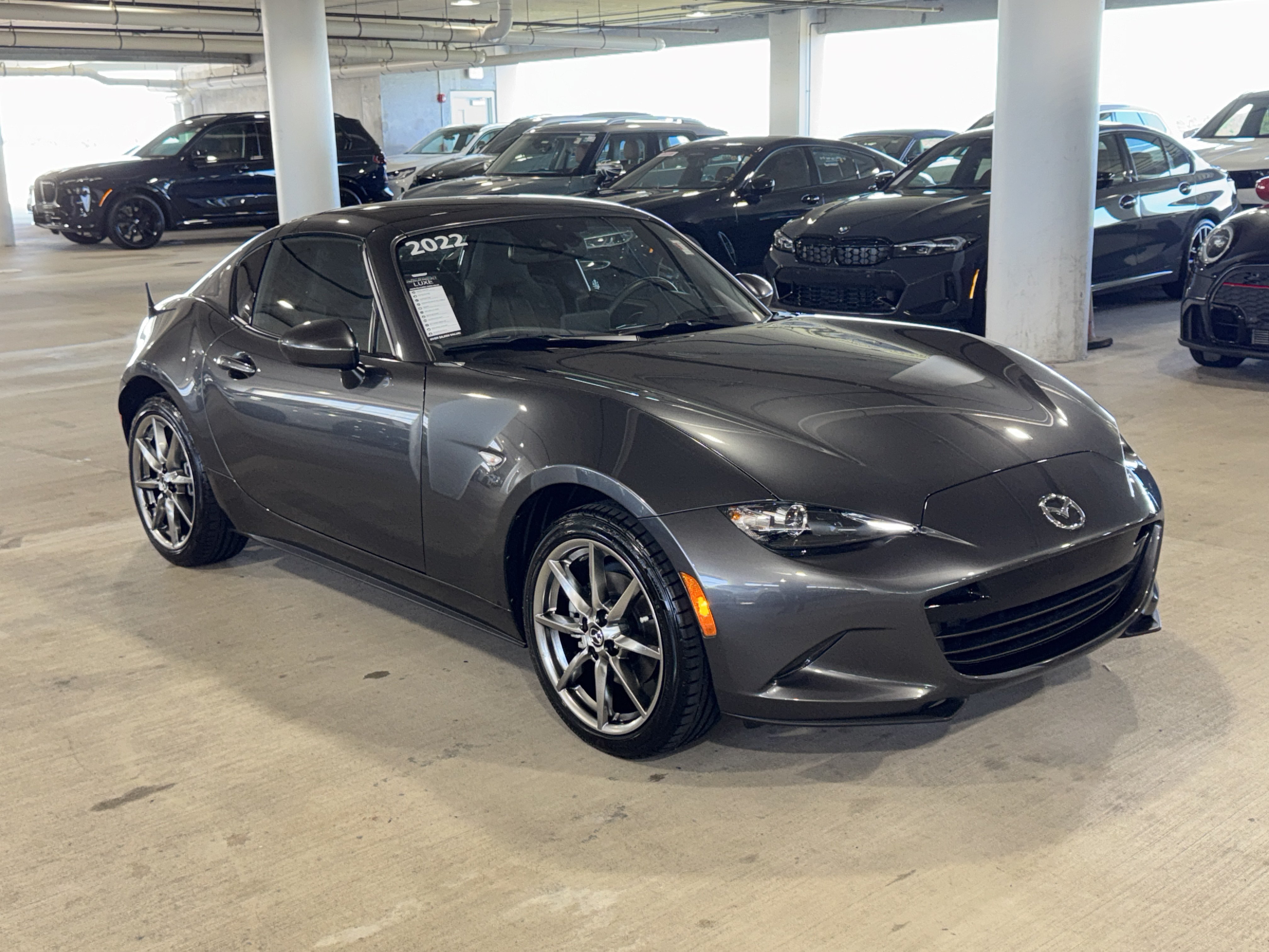 Used 2022 MAZDA MX-5 Miata RF Grand Touring RWD image 2