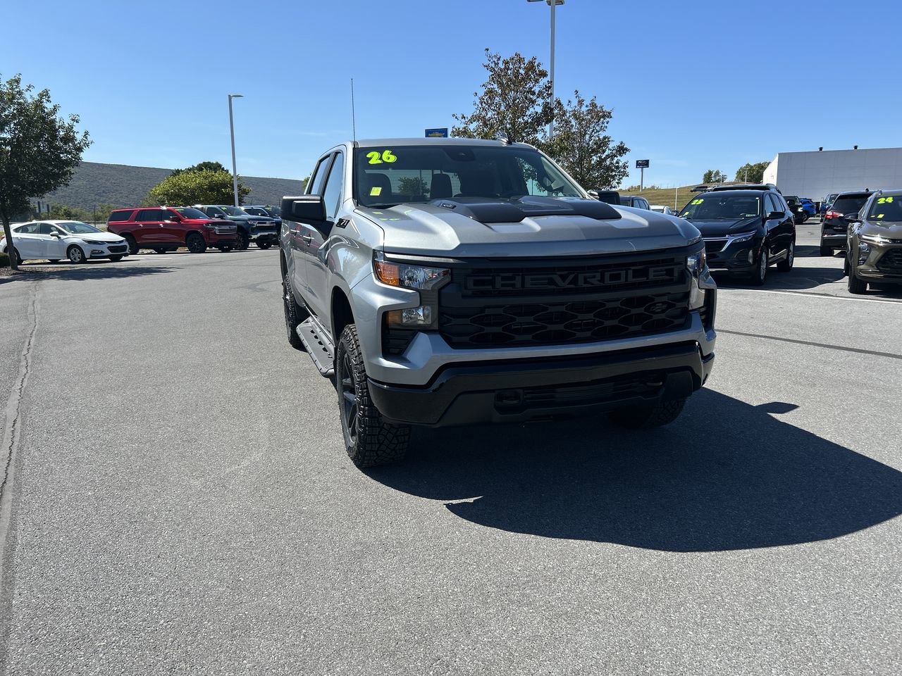 New 2026 Chevrolet Silverado 1500 Custom Trail Boss w/ Dark Appearance Package image 1