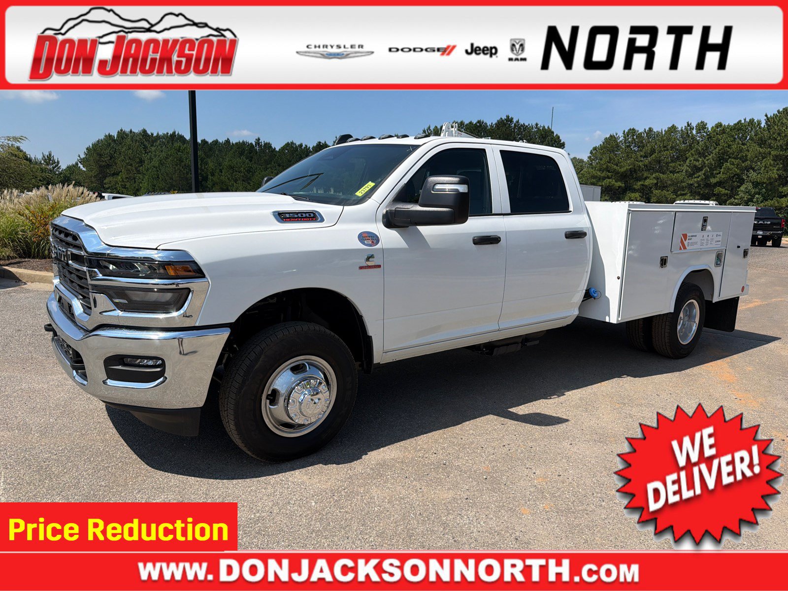 New 2026 RAM 3500 Tradesman w/ Chrome Appearance Group A