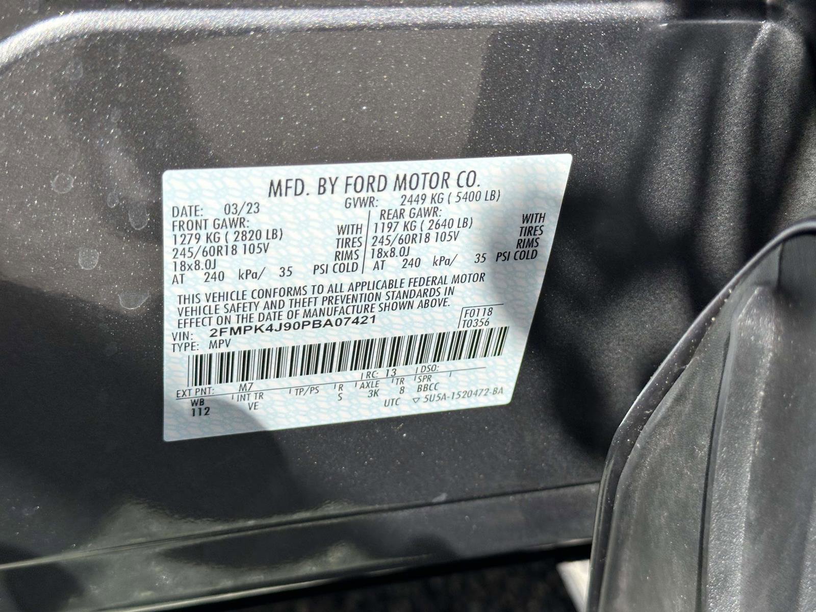 Used 2023 Ford Edge SEL w/ Convenience Package AWD/4WD image 15