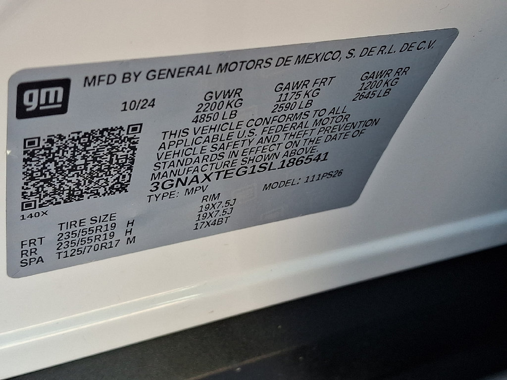 Used 2025 Chevrolet Equinox RS AWD/4WD image 28
