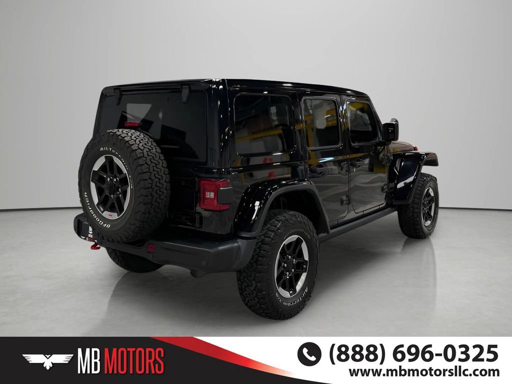 Used 2021 Jeep Wrangler Unlimited Rubicon w/ Uconnect 4C Nav & Sound Group AWD/4WD image 5