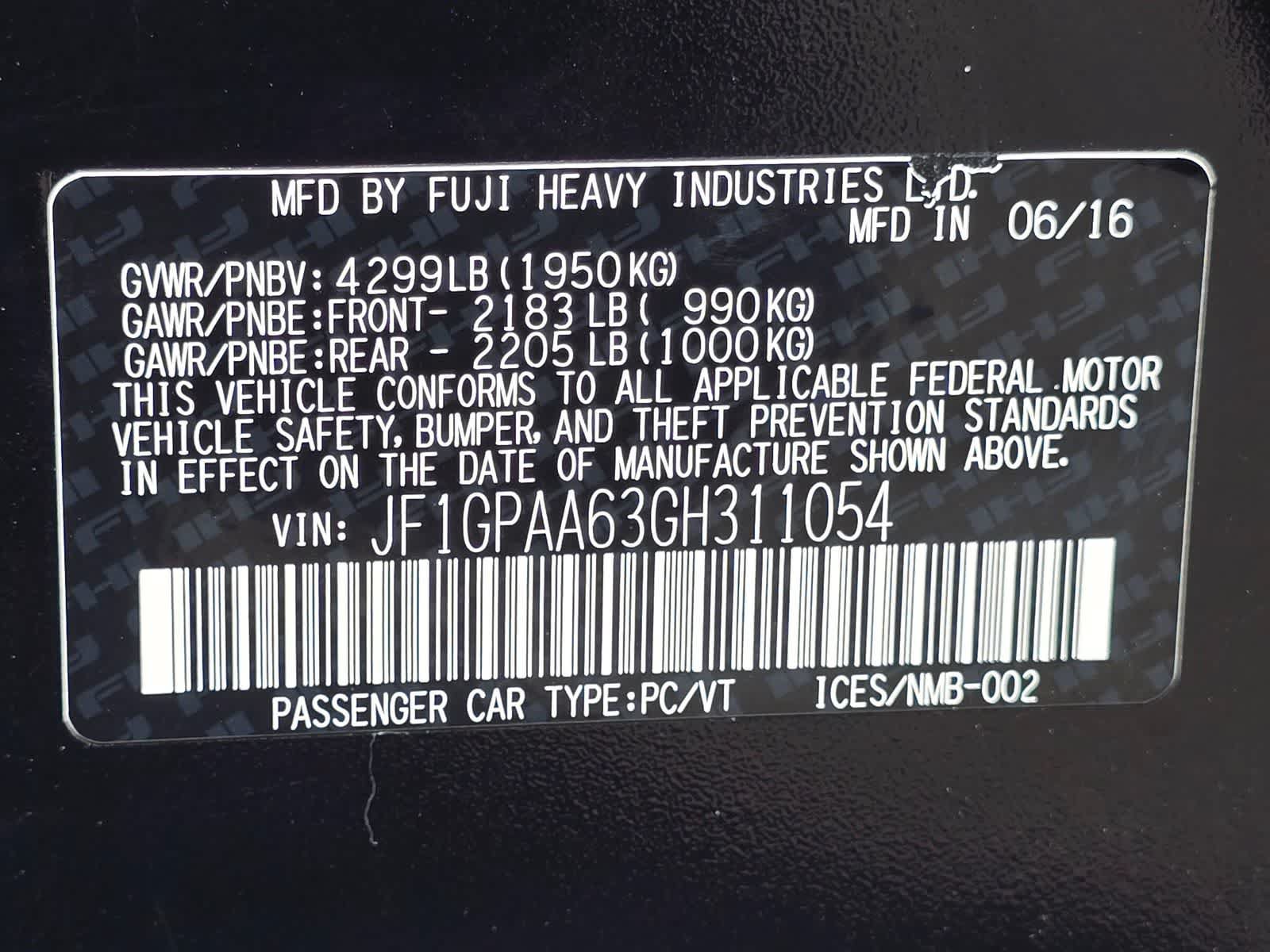 Used 2016 Subaru Impreza 2.0i AWD/4WD image 31