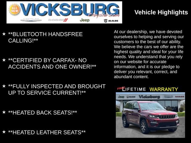 Used 2023 Jeep Grand Cherokee Limited AWD/4WD image 13