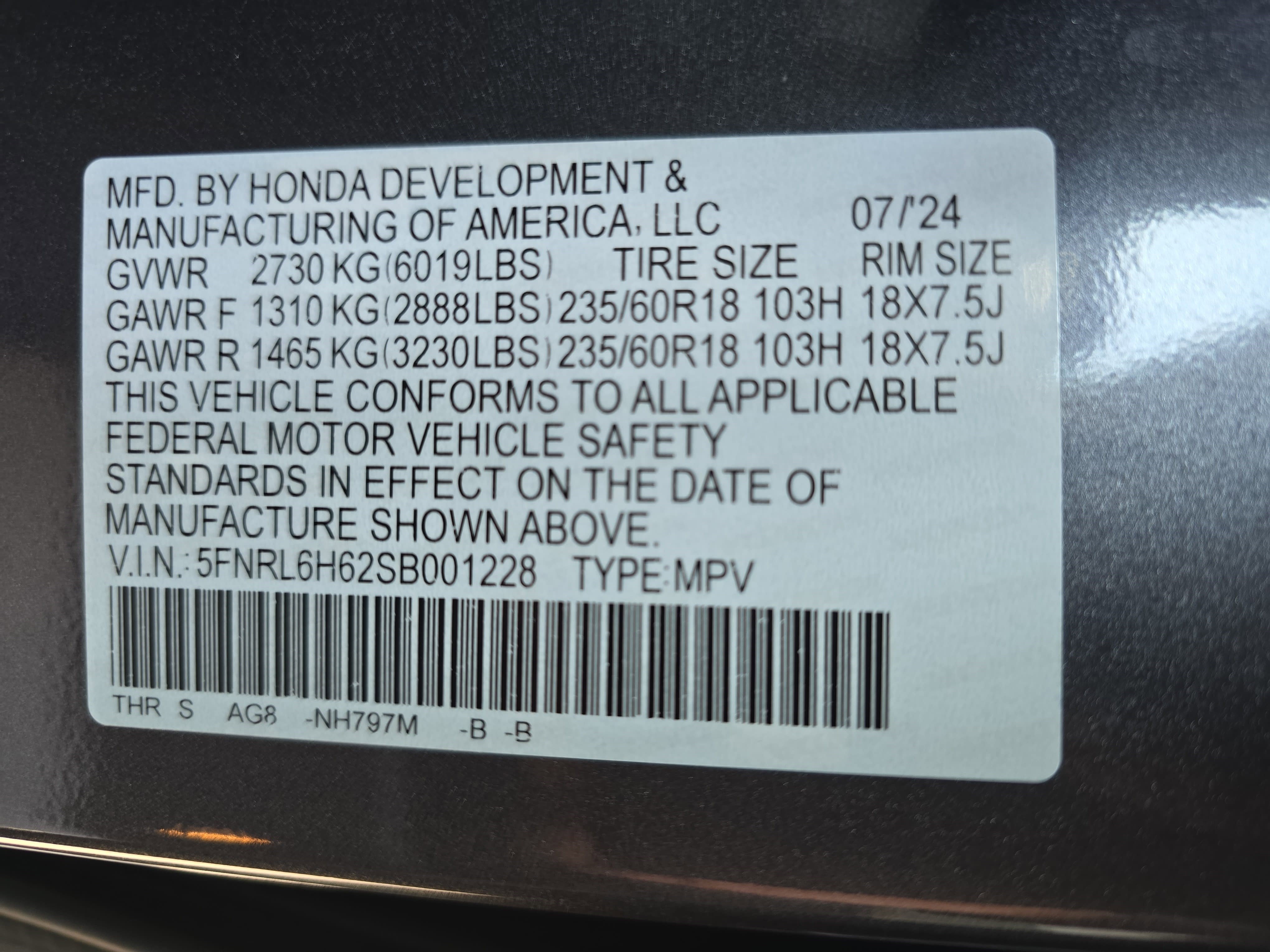 Used 2025 Honda Odyssey EX-L image 38