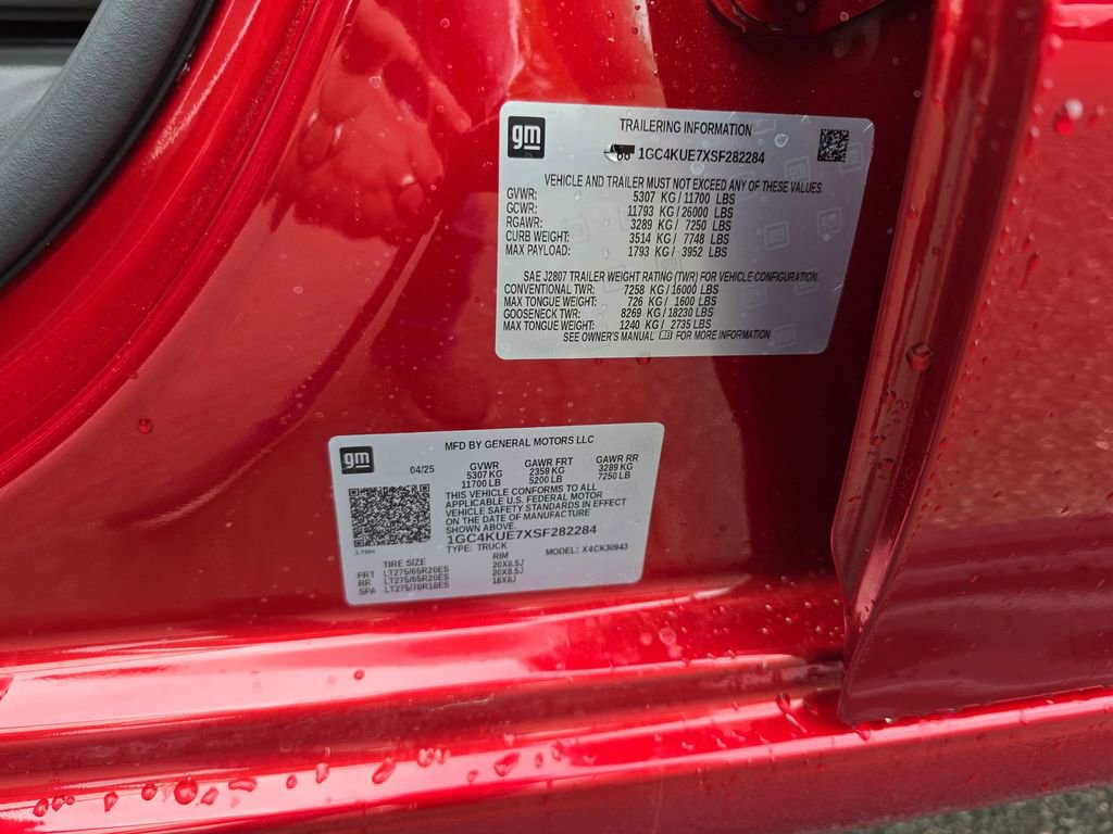 New 2025 Chevrolet Silverado 3500 LTZ w/ LTZ Convenience Package image 40