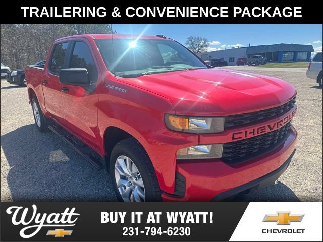 Certified 2022 Chevrolet Silverado 1500 Custom AWD/4WD image 1