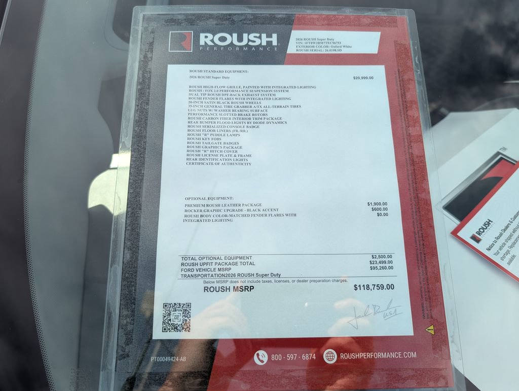 New 2026 Ford F250 Lariat w/ Black Appearance Package image 30