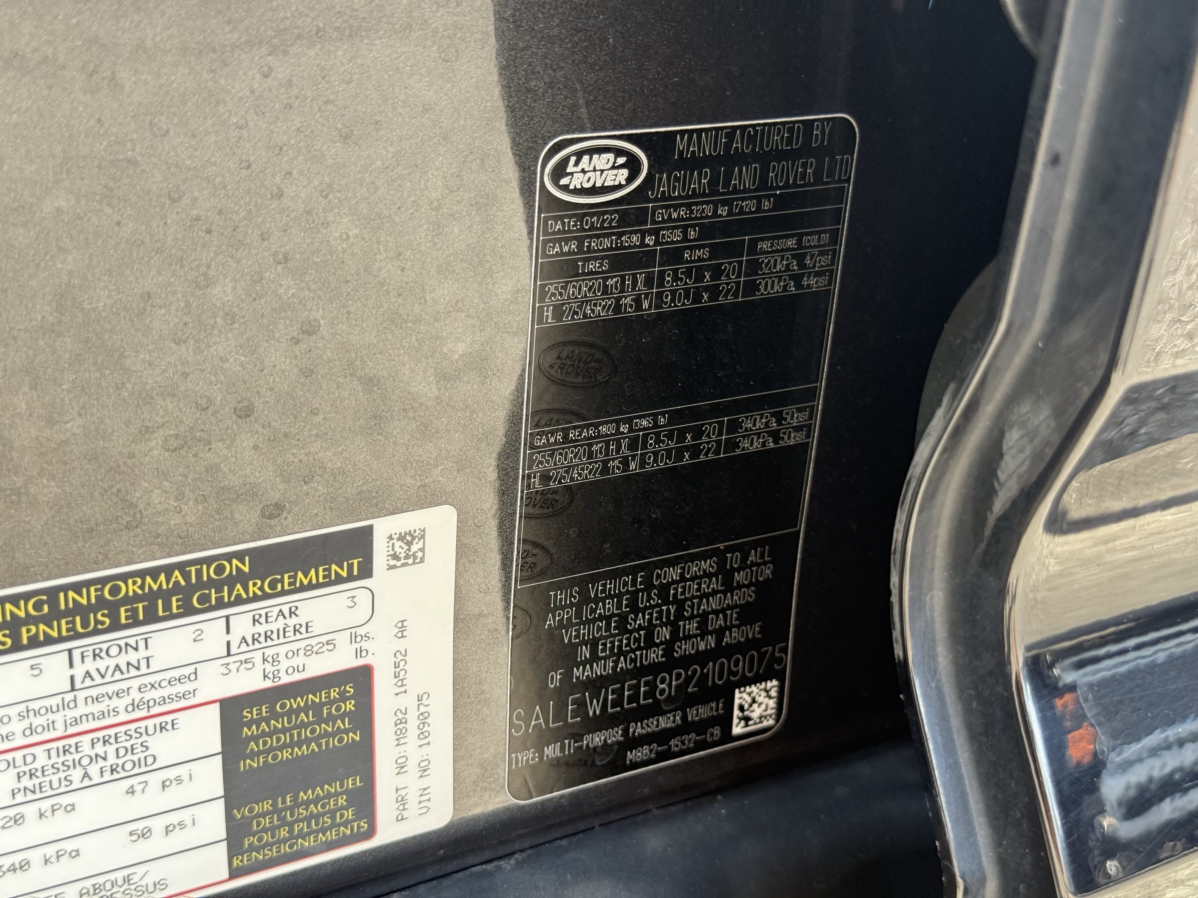 Used 2023 Land Rover Defender 110 Carpathian Edition AWD/4WD image 37