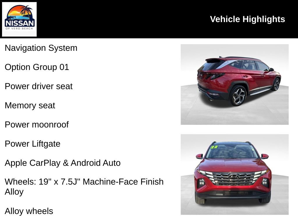 Used 2022 Hyundai Tucson Limited image 19