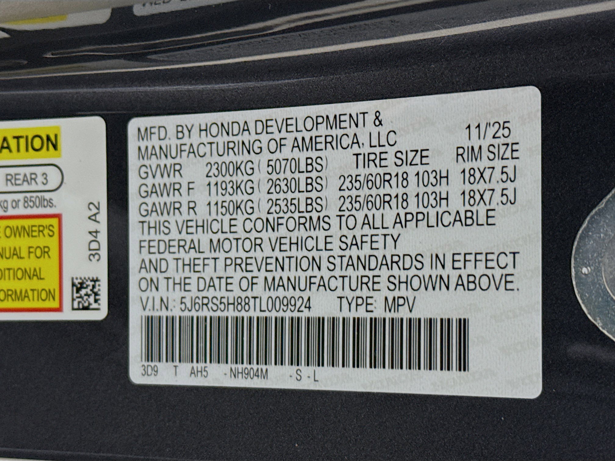 New 2026 Honda CR-V Sport-L image 38