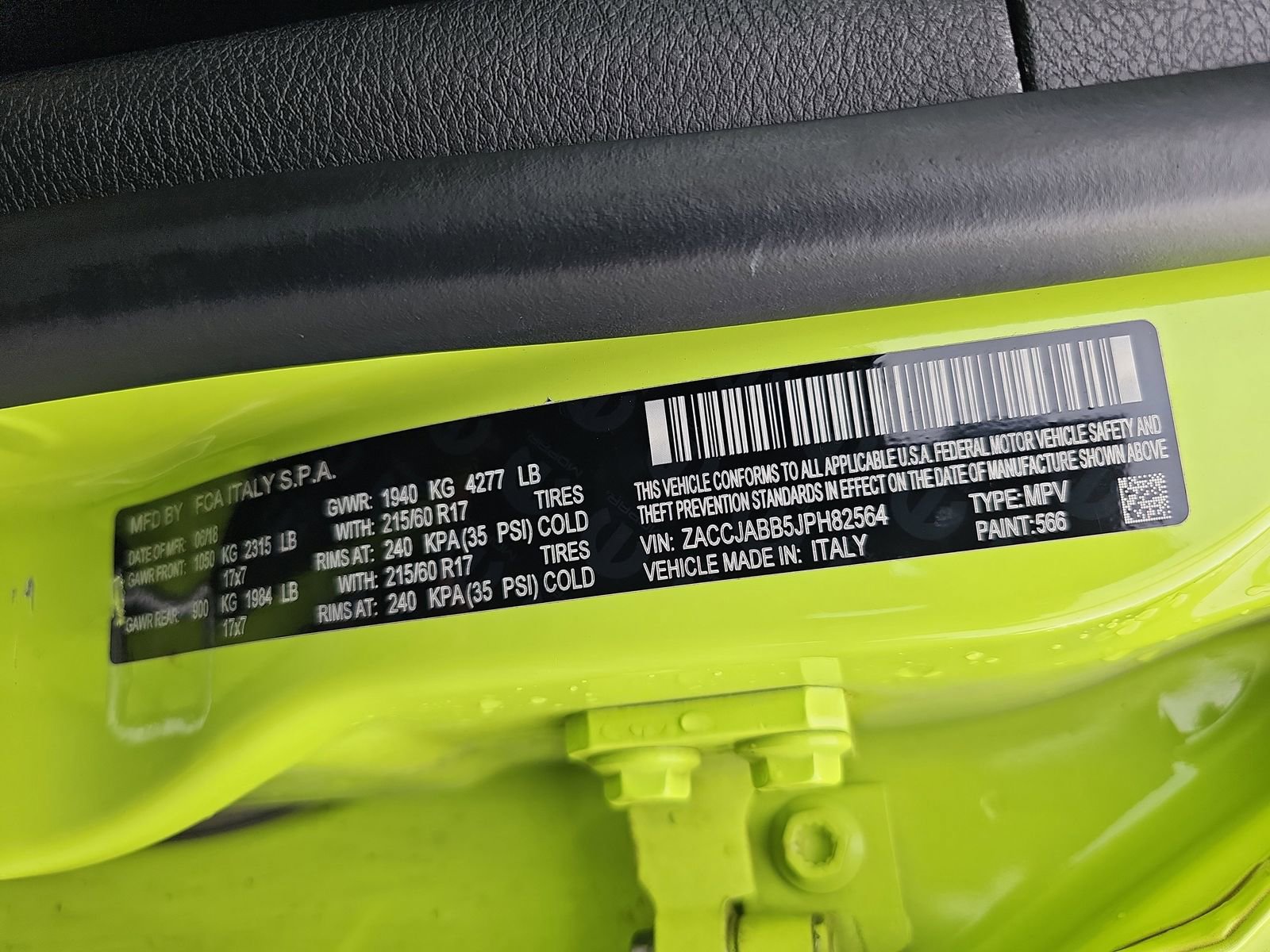 Used 2018 Jeep Renegade Latitude w/ Advanced Technology Group FWD image 15
