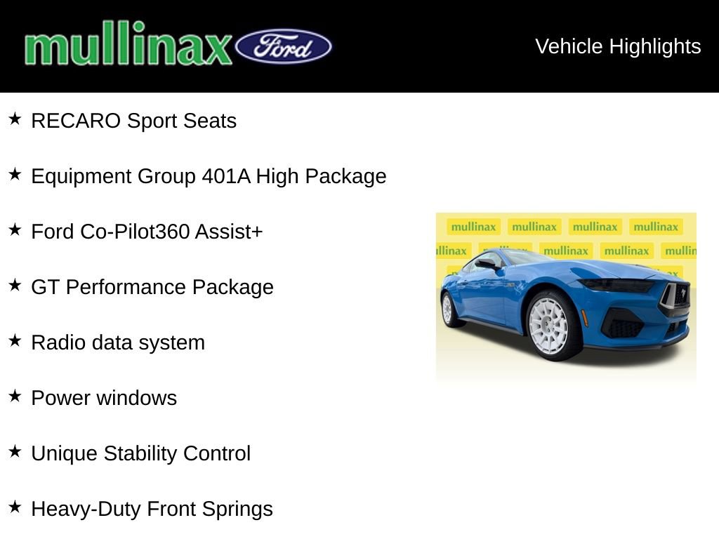 New 2026 Ford Mustang GT Premium w/ GT Performance Package image 15