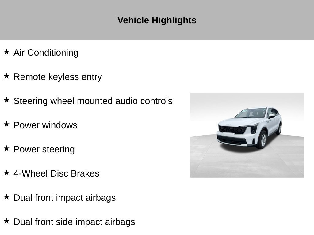 Certified 2026 Kia Sorento LX FWD image 19