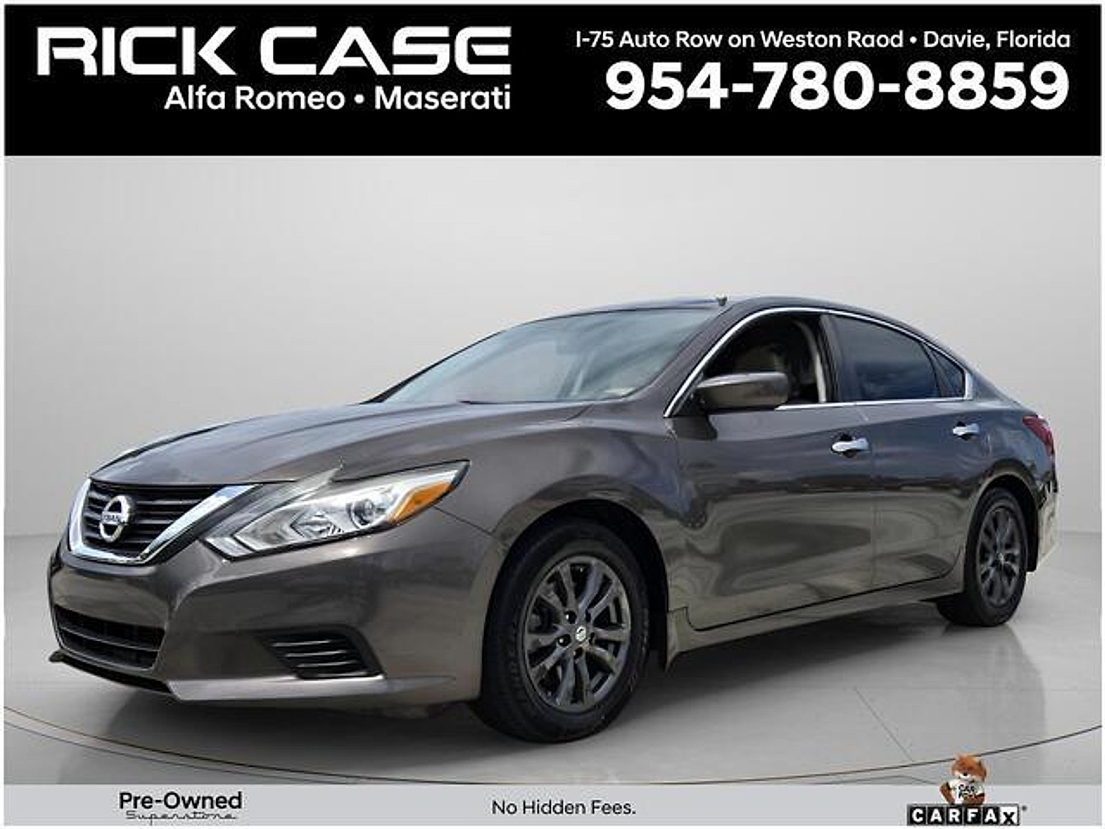 Used 2017 Nissan Altima 2.5 S w/ Power Driver Seat Package FWD image 1