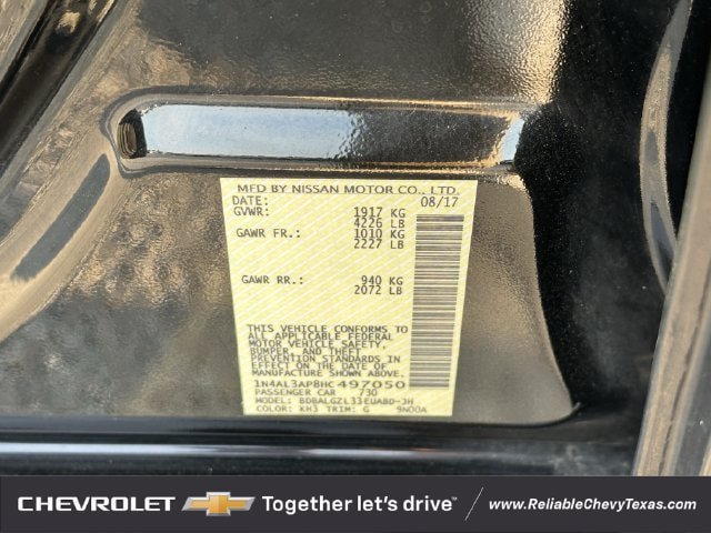 Used 2017 Nissan Altima 2.5 S w/ Power Driver Seat Package FWD image 25