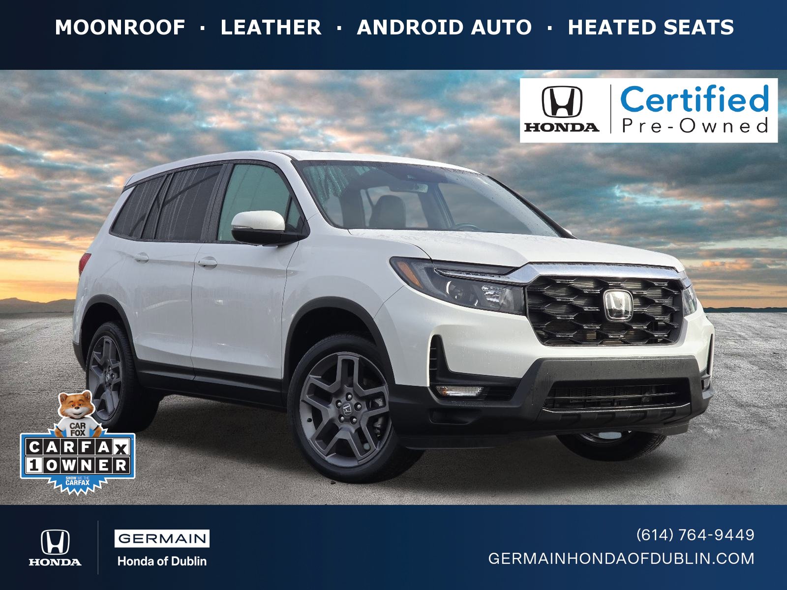 Certified 2023 Honda Passport EX-L video 1